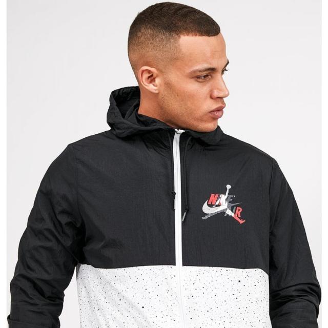 jordan windbreaker red