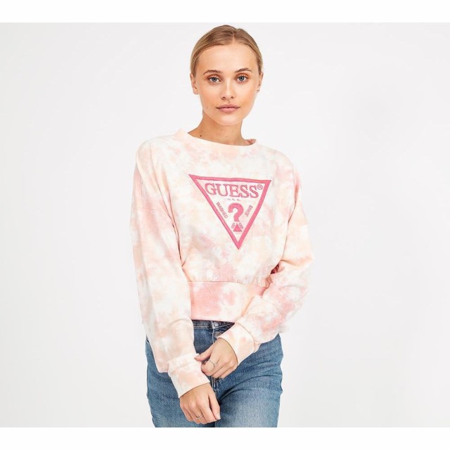 pink fleece sweatshirt