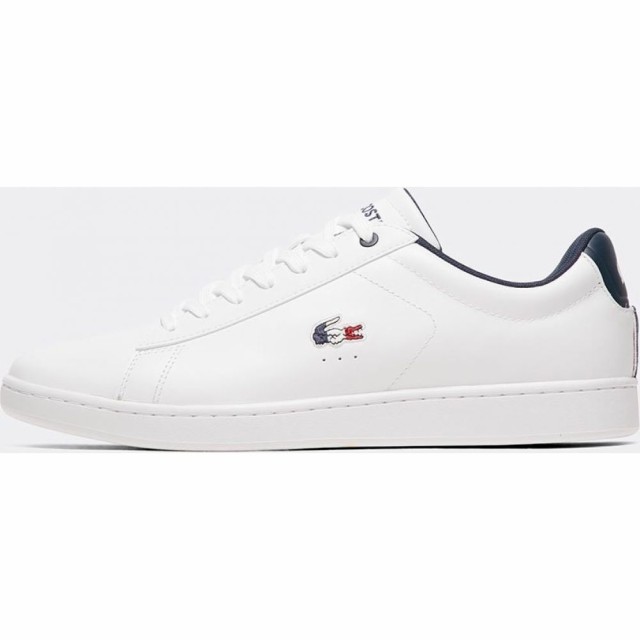 ラコステ Lacoste メンズ スニーカー シューズ 靴 Carnaby Evo Trainer White Navy Redの通販はau Pay マーケット フェルマート