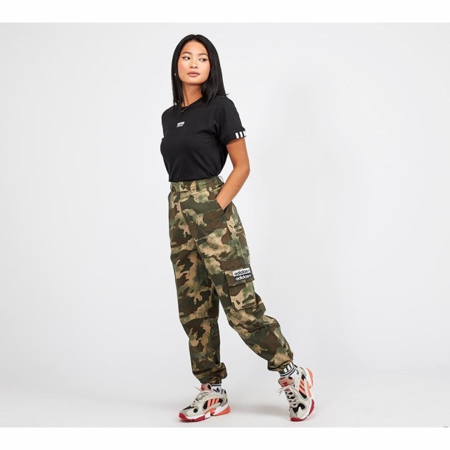 adidas originals ryv cargo pant in black