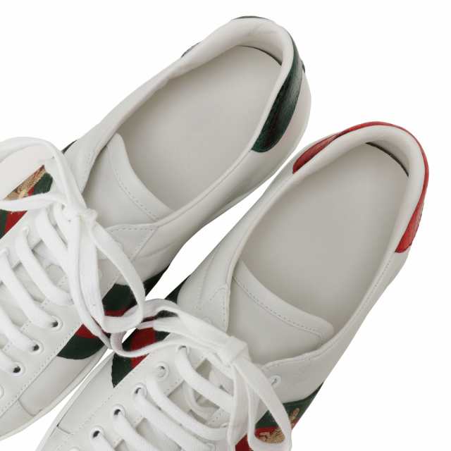 即納 グッチ Gucci メンズ スニーカー シューズ 靴 Ace Bee Sneakers 02jp0 9064 White ローカット エース ビーの通販はau Pay マーケット フェルマート