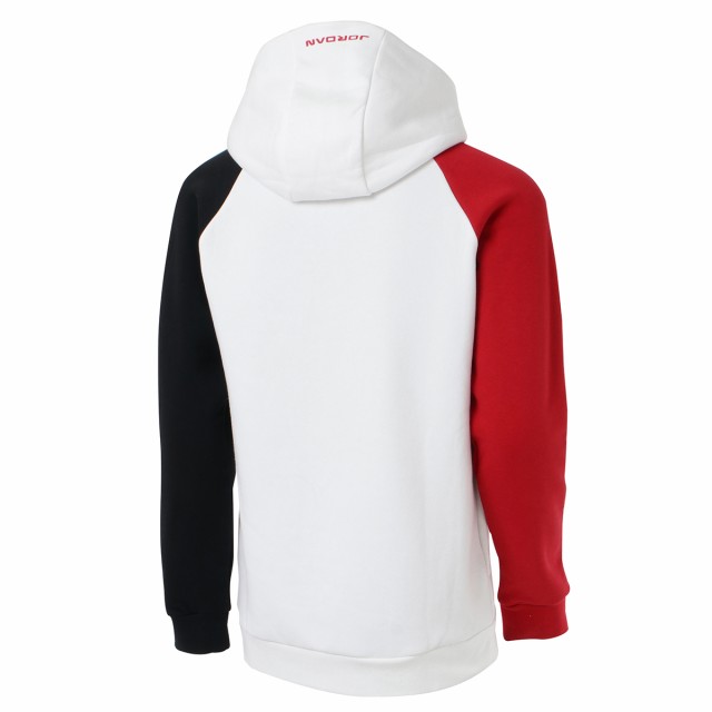 nike hoodie black red