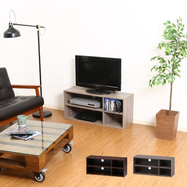 【値下げ】テレビラック AV機器収納 ゲーム テレビ台 収納 TVラック リビング テレビボード 収納 棚 コード穴 TV 一人暮らし 寝室 多目的棚 TV台 シンプル AV機器 収納 フリー ラック ローボード
