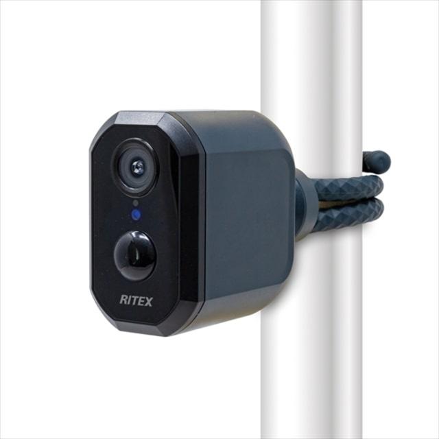 【値下げ】防犯カメラ スマホ連動 センサーカメラ 充電式 WiFi カメラ 200万画素 どこでもアーム マグネットベース IP65 防水_5