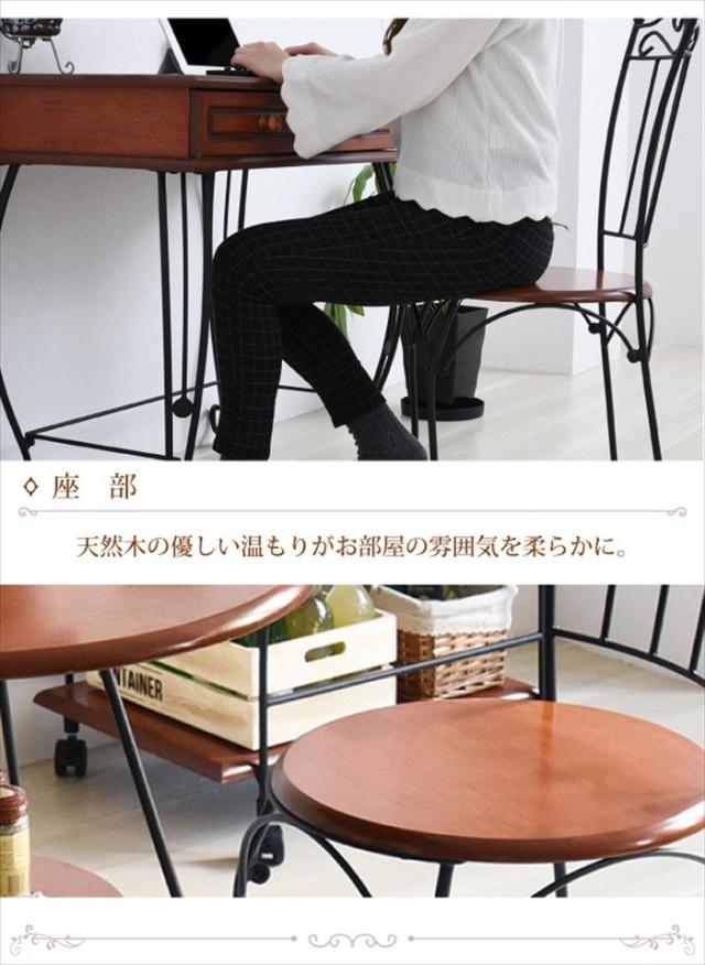 チェア アイアン 脚 アンティーク風 クラシック レトロ アイアン家具 ロートアイアン シリーズ_7