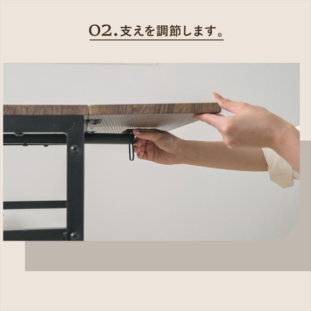 【値下げ】ダイニングテーブル セット 2人 折りたたみ 椅子 付き 幅60 奥行40 高さ70 コンパクト バタフライ 天板 ビンテージ 木製 木目 スチール脚 ブラウン 長方形