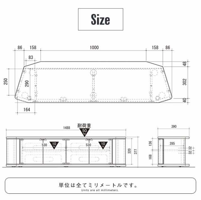 テレビ台 コーナー 幅150 キャスター付き テレビボード テレビラック テレビ ラック コーナー型 キャスター ローボード 扉収納 リビング 