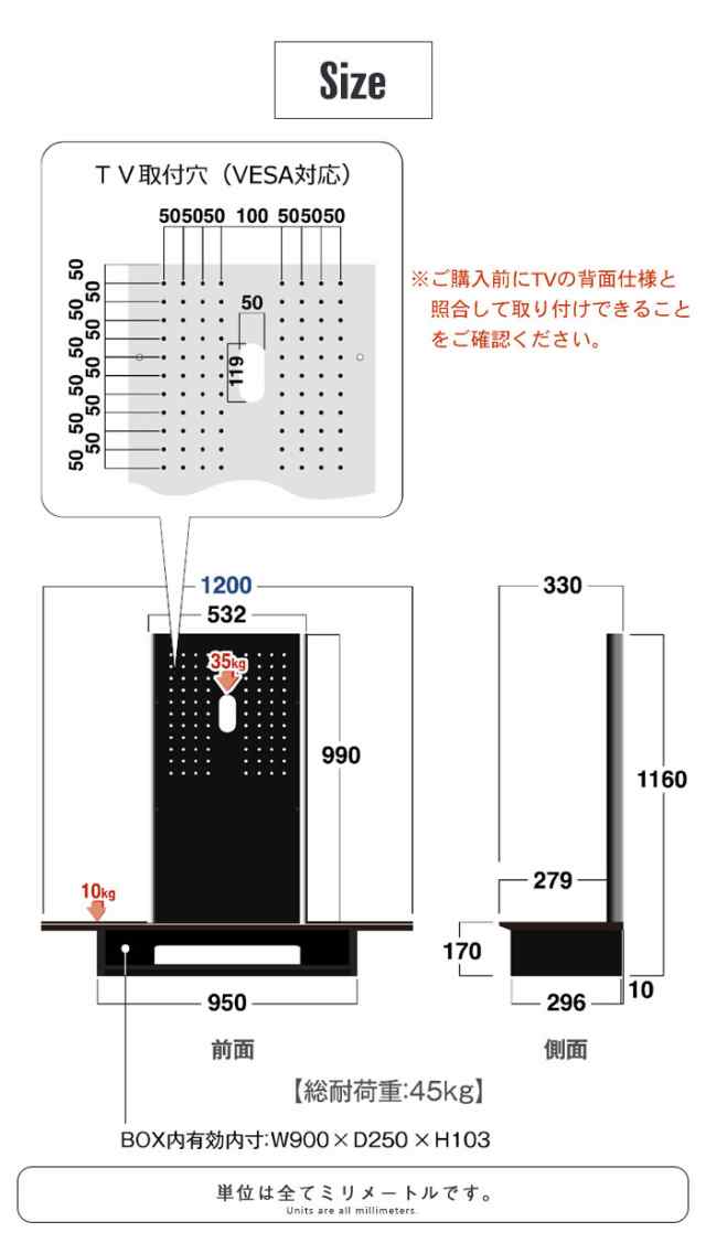 壁寄せテレビスタンド 棚付き テレビスタンド 40〜65 型 テレビ台 壁寄せTVスタンド 自立式 壁寄せテレビ台 テレビラック 転倒防止 薄型  ｜au PAY マーケット