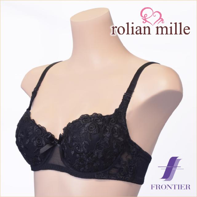 ロリアンミル Rolian Mille ボリュームアップ ショーツが選べる ブラジャー単品 2171 ブラックの通販はau Pay マーケット Frontier Web
