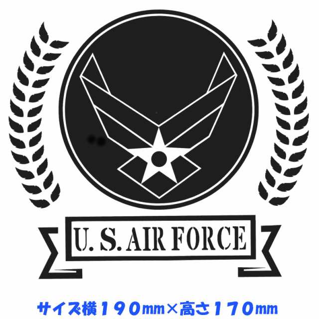 ミリタリー インシグニア Us Air Force ステッカー デカール ミリタリーステッカー ミリタリーデカール Wowma Mt 05の通販はau Pay マーケット やまちーカッティング工房 Au Pay マーケット店