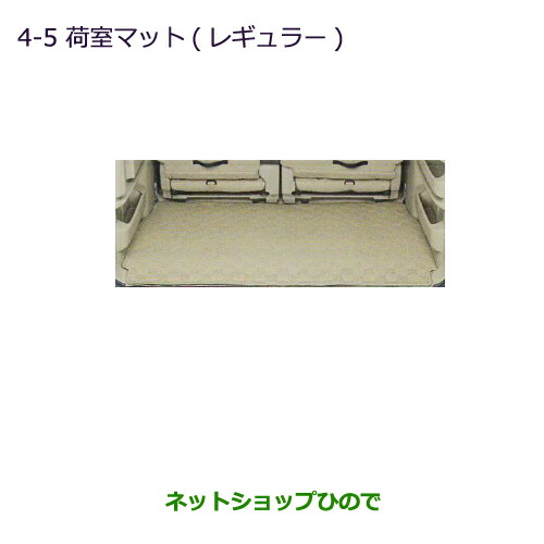 大型送料加算商品　純正部品三菱 タウンボックス荷室マット(レギュラー)純正品番 MZ514123【DS17W】の通販はその他カー用品