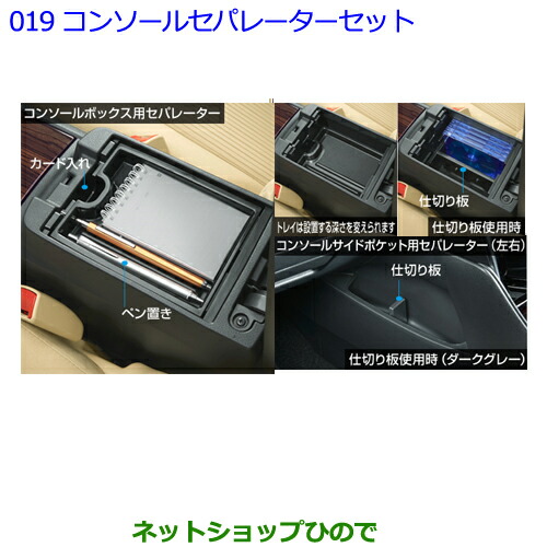 ●◯純正部品トヨタ プレミオコンソールセパレーターセット純正品番 08471-20130-B0