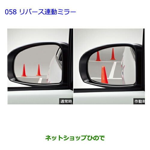 ●◯純正部品トヨタ プリウスリバース連動ミラー タイプ2純正品番 08641-47070【ZVW30】