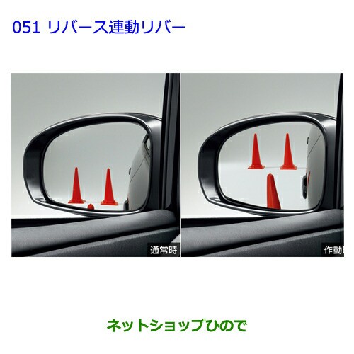 ○◯純正部品トヨタ シエンタリバース連動ミラー純正品番 08641-52051【NCP81G】の通販はau PAY マーケット -  ネットショップひので au PAY マーケット店 | au PAY マーケット－通販サイト