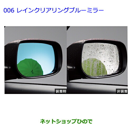 ●◯純正部品トヨタ イストレインクリアリングブルーミラー純正品番 08643-52080