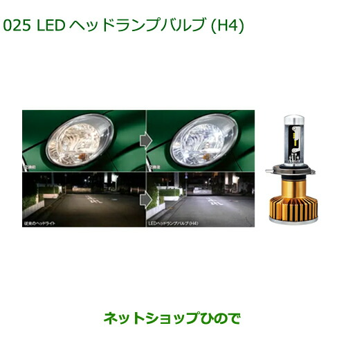 ZEUSZ-C1H44 純正部品 ダイハツ キャスト LEDヘッドランプバルブ(H4) LA250S LA260S 22,572円