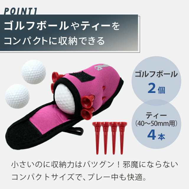 Malbon Golf x POTR(マルボン ゴルフ x POTR) BUCKETS BALL CASE