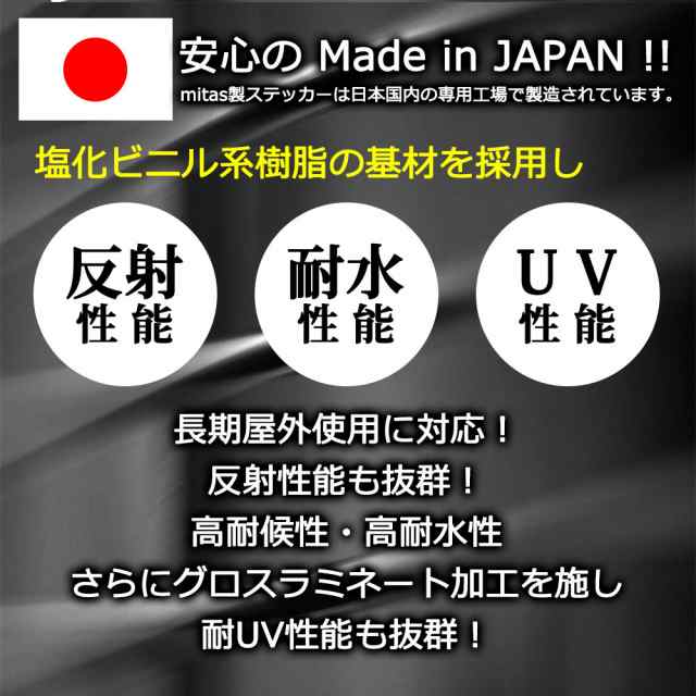 ドライブレコーダー ステッカー 反射 シール 録画中 あおり運転対策 ドラレコ ステッカー [長方形 9x3cm Sサイズ シールタイプ]の通販はau  PAY マーケット - mitas ミタス