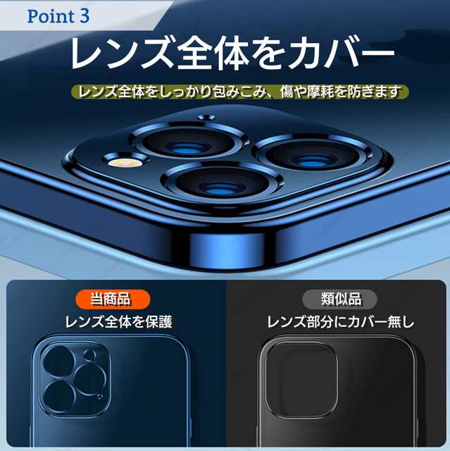 iPhone14 ケース 14pro iPhone13 カバー iPhone13 Pro iPhone14 Pro Max 12 imini ケース  ガラスフィルム付き カバー TPU 耐衝撃の通販はau PAY マーケット - Elephant-Japan