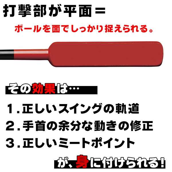 トレーニングバット / フラットラインバット 中学生 高校生 一般