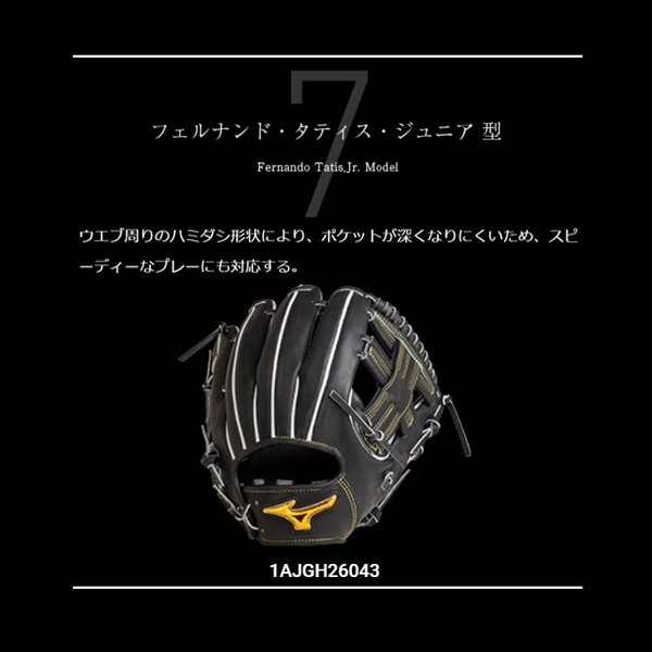 硬式グローブ / ミズノプロ 内野手用 硬式グラブ 右投げ ミズノ