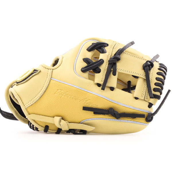 Wilson Defiance Max イエロー グローブ 少年野球 グローブ / ウィルソン 内野手 右投げ 10.75インチ D