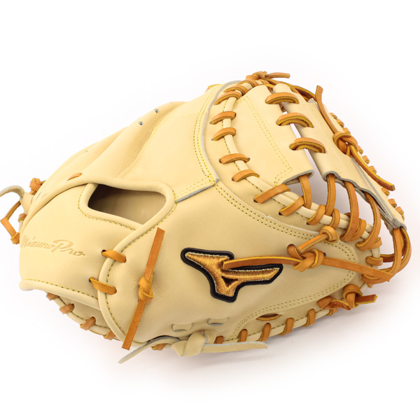 軟式キャッチャーミット / ミズノプロ 軟式 M-R型 右投げ ミズノ 號