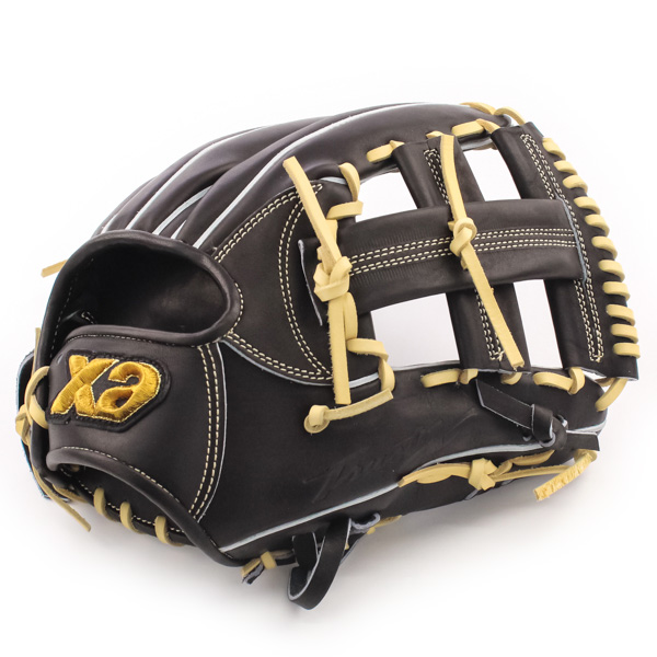 【新品】ザナックス　硬式　グローブ　内野手　ブラック　右投げ XA 硬式グローブ ザナックス 内野手用 硬式グラブ 右投げ トラスト