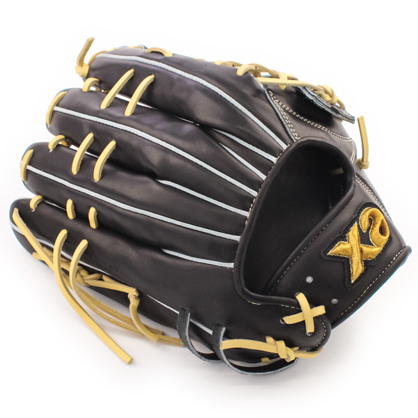 【新品】ザナックス　硬式　グローブ　内野手　ブラック　右投げ XA 硬式グローブ ザナックス 内野手用 硬式グラブ 右投げ トラスト