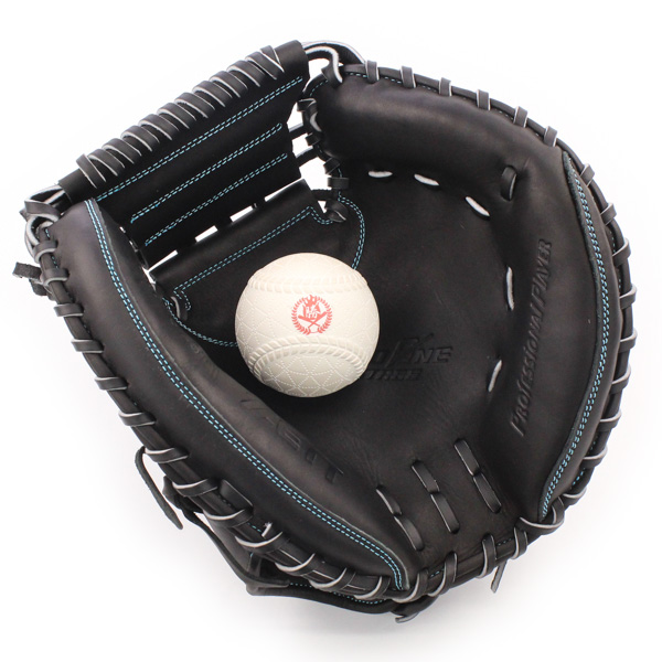 少年野球 キャッチャーミット / ゼット 捕手用 右投げ 少年軟式