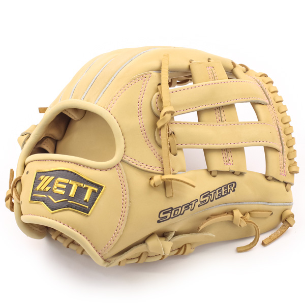 ソフトボール用グローブ / ゼット ジュニア オールラウンド 右投げ LLサイズ ソフトボール 2号 ZETT 型付け bsgb75430s-3200 ソフトボール用グローブ / ゼット ジュニア オールラウンド 右投げ LL