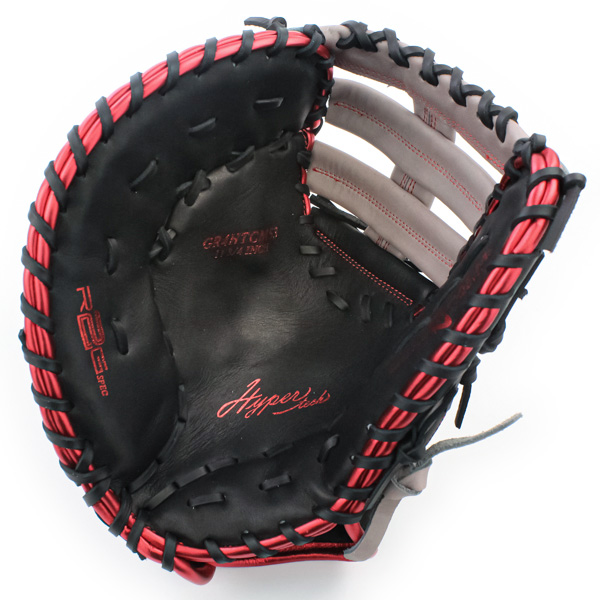 Rawlings 軟式ファーストミット ブラック ローリングス 左用 軟式