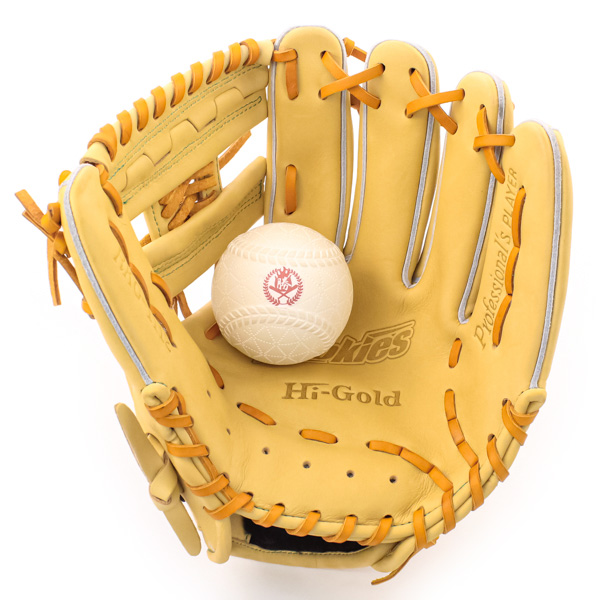 少年野球 グローブ / ハイゴールド オールラウンド M-Lサイズ 右投げ