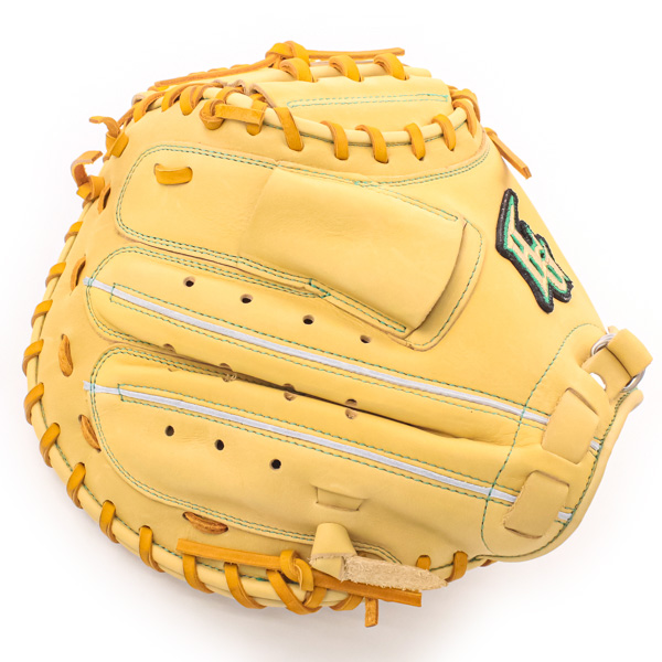 少年野球 キャッチャーミット / ハイゴールド 捕手用 右投げ 少年軟式