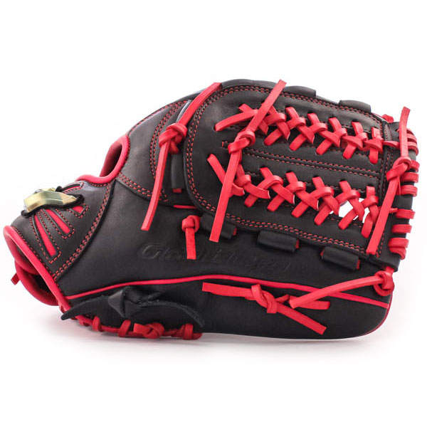 激レア 型付け済み UPSET コユニ 軟式野球グローブ 黒/赤 プロモデル 激レア 型付け済み UPSET コユニ 軟式野球グローブ 黒/赤 プロ