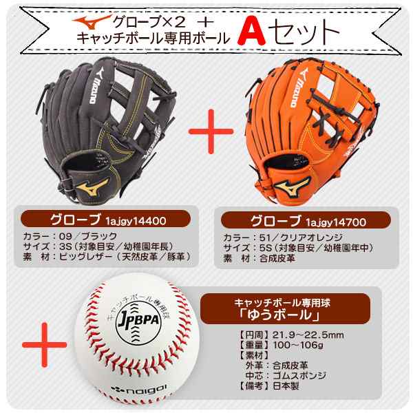 ミズノ 野球 グローブセット ボール付 キッズ 野球 キャッチボール グローブ セット グラブ ジュニア Mizuno Catchball Set Mの通販はau Pay マーケット スポーツ ショップ ムサシ