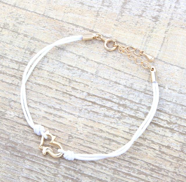 キャットオープンハート カラーコードブレスレット お肌に優しいニッケルフリー 日本製 V4232の通販はau Pay マーケット ジュエリーショップm