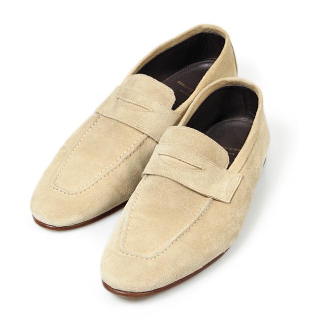 マックスヴェッレ Maxverre コインローファー ペニーローファー Uk6 ベージュ スエード イタリア製 メンズ 靴 革靴 紳士靴 中古 の通販はau Pay マーケット 靴磨き専門店シューズマスター Au Pay マーケット店