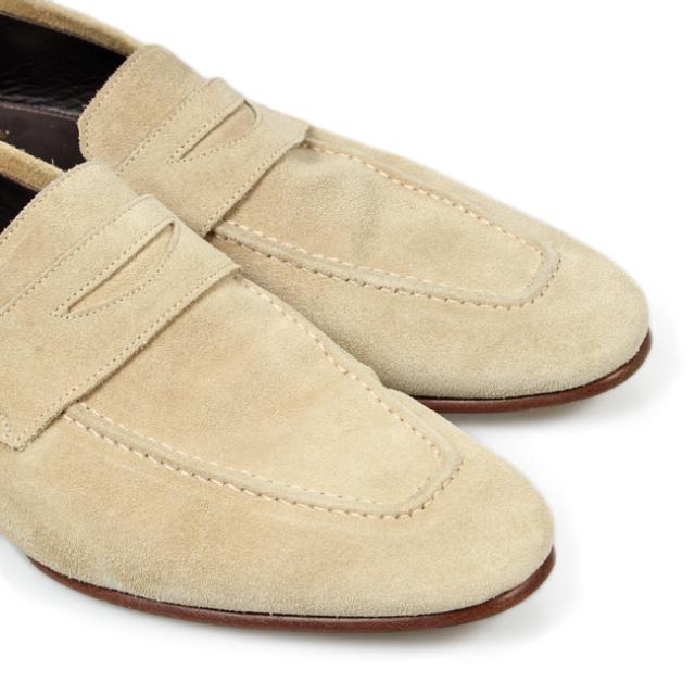 マックスヴェッレ Maxverre コインローファー ペニーローファー Uk6 ベージュ スエード イタリア製 メンズ 靴 革靴 紳士靴 中古 の通販はau Pay マーケット 靴磨き専門店シューズマスター Au Pay マーケット店