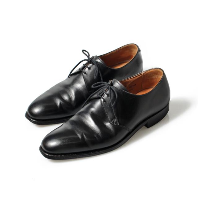 Crockett Jones クロケット ジョーンズ Vフロント メンズ カーフ ブラック Uk6e 中古の通販はau Pay マーケット 靴磨き専門店シューズマスター Au Pay マーケット店