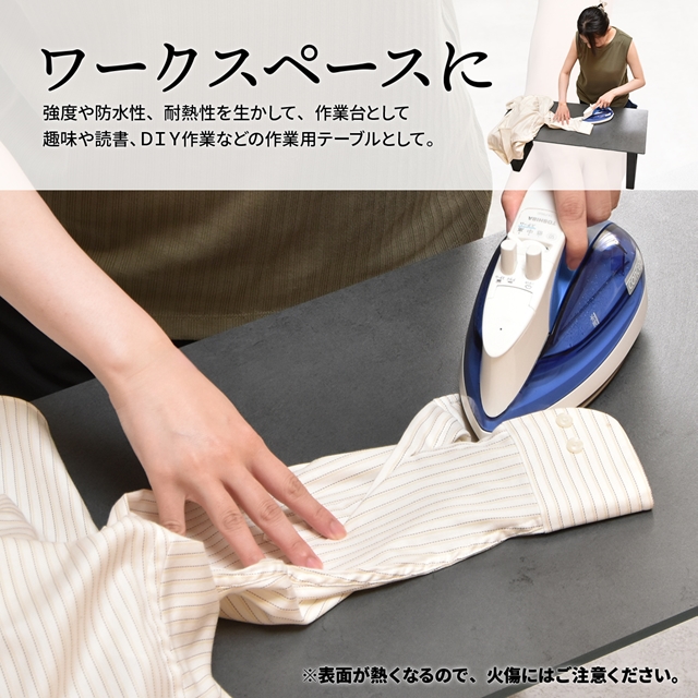 使い方色々 セラミック天板 キッチンワゴン 【送料無料】 キャスター付き 作業台 まな板 セラミック 天板付き おしゃれ スリム 耐熱 収納 アイアン スチールワゴン リビング インテリア_13