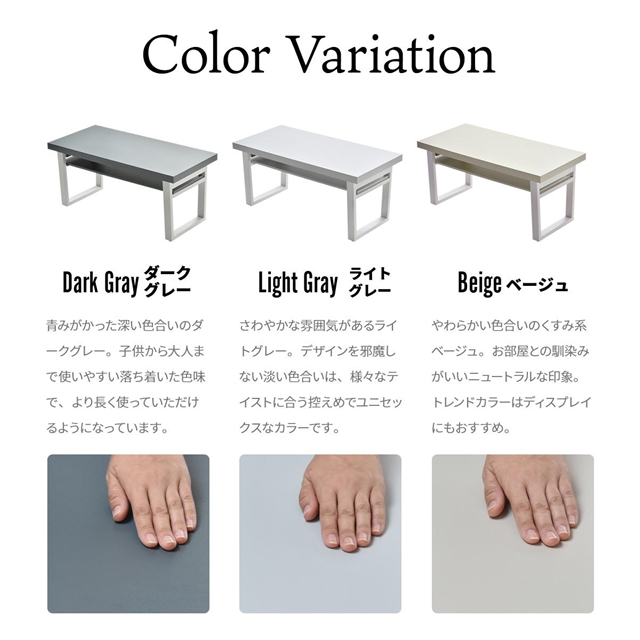 畳んで収納 折りたたみ センターテーブル 棚付き 【送料無料】 かわいい くすみカラー 折りたたみ リビングテーブル ローテーブル 折れ脚 木製 北欧 コンパクト 一人暮らし_14