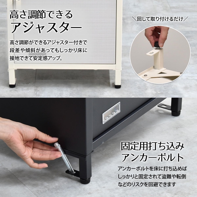 いつでも受け取り 宅配ボックス 【送料無料】 木目調 鍵付き 戸建て マンション おしゃれ おすすめ 一軒家 2段 大容量 ポスト 一体型 郵便受け 屋外 置き型 置き配 置くだけ エクステリア_14