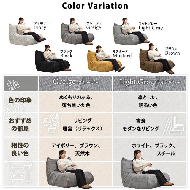 ゆったり フワッと 一人掛けソファー 【送料無料】 圧縮 ローソファー 高反発ウレタン おしゃれ 1P クッションソファー 大きめ 一人暮らし リビングソファー カウチソファ_14