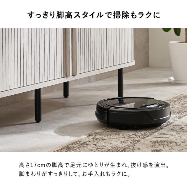 おしゃれなタンブール扉 テレビ台 幅119 ハイタイプ 【送料無料】 テレビボード ローボード サイドボード 蛇腹扉 おしゃれ 幅120 インテリア 脚付き_10