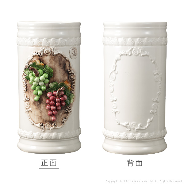 アンブレラスタンド 葡萄レリーフ 傘立て クラシック＆エレガント 114-094 アンブレラスタンド 葡萄レリーフ 傘立て クラシック