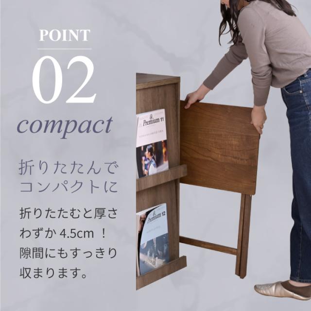 [完成品] 折りたたみ テーブル ハイテーブル 高さ70 パソコンデスク 省スペース おしゃれ コンパクト 作業台 作業テーブル 木製 勉強机 机 シンプル ミニテーブル サイドテーブル 北欧 幅67cm_11