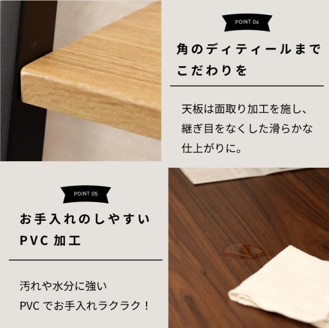 プリンター台 引き出し キャスター付き サイドワゴン 幅53.5 高さ 72 デスクワゴン プリンターワゴン おしゃれ サイドデスク デスク 収納 A4 サイドラック 大容量 ファイルラック 収納棚_17