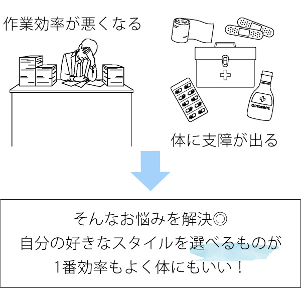 座りっぱなしは体に悪い スタンディングデスク 高さ100 送料無料 スリムデスク おしゃれ スリム 幅100 薄型 収納 奥行45 木製 ナチュラル 安い 在宅勤務 在宅ワーク テレワーク リモートワーク_2
