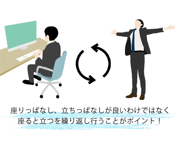 座りっぱなしは体に悪い スタンディングデスク 高さ100 送料無料 スリムデスク おしゃれ スリム 幅100 薄型 収納 奥行45 木製 ナチュラル 安い 在宅勤務 在宅ワーク テレワーク リモートワーク_6